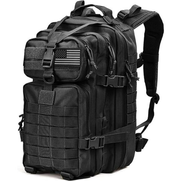 Tru Salute 45L Tactical Backpack Military Molle Bugout Bag Survival Rucksack - Picture 1 of 8